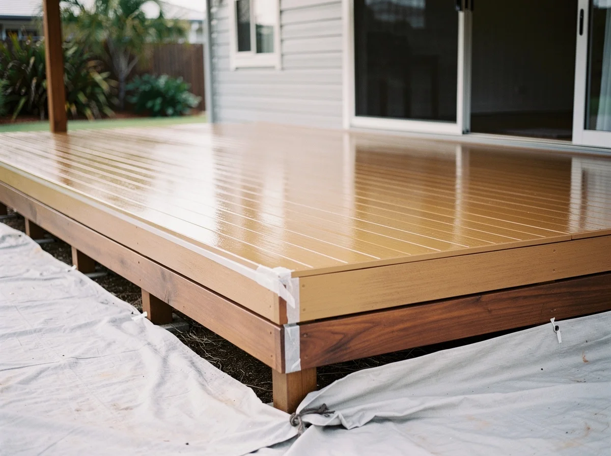 Deck and timber finishing