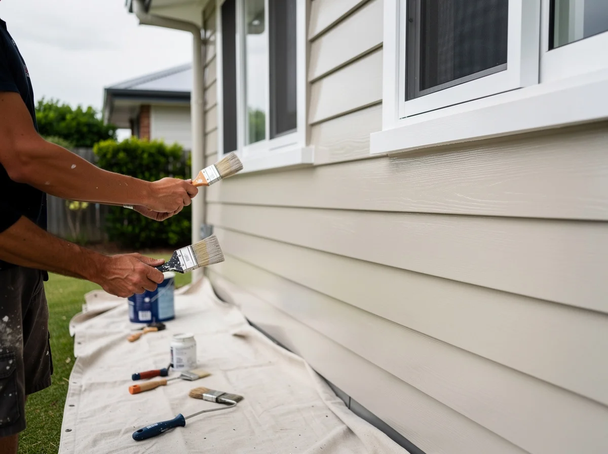 Exterior house painting